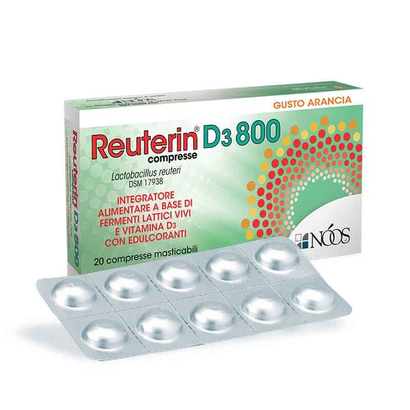 Reuterin D3 800 Integratore 20 Compresse
