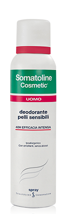 Somatoline Uomo Deodorante Spray Pelli Sensibili 150 ml