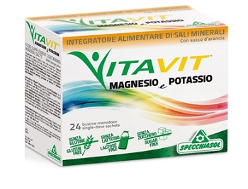 Specchiasol Vitavit Magnesio e Potassio Integratore 24 Bustine