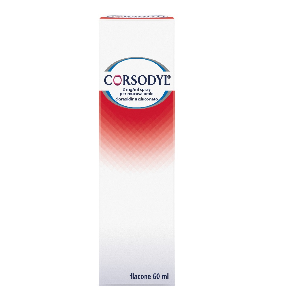 Corsodyl Spray Orale Disinfettante Cavo Orale 60 g