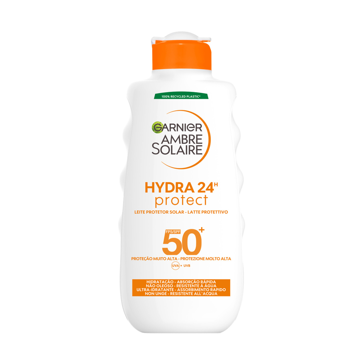 GARNIER AMBRE SOLAIR HYDRA 24 PROTECT LATTE CLASSICO SPF 50+ 200 ML