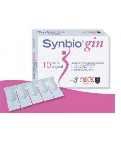 Synbiogin Stabilizzante Flora Vaginale 10 Ovuli Vaginali