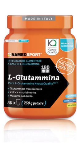 Named Sport L-Glutammina Integratore 250 g