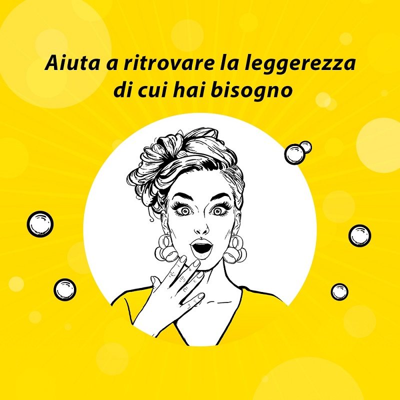 Citrosodina Granulato Effervescente, con Sodio Bicarbonato e Acido Citrico, Digestivo contro Pesantezza di Stomaco, Gusto Limone, 150 gr