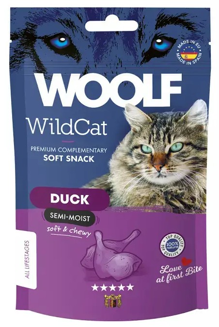 MAST WOOLF WILD GATTO SOFT SNACK ANATRA 50GR