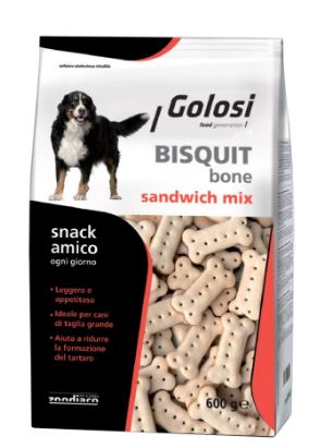GOLOSI BISC BONE SANDW 600G