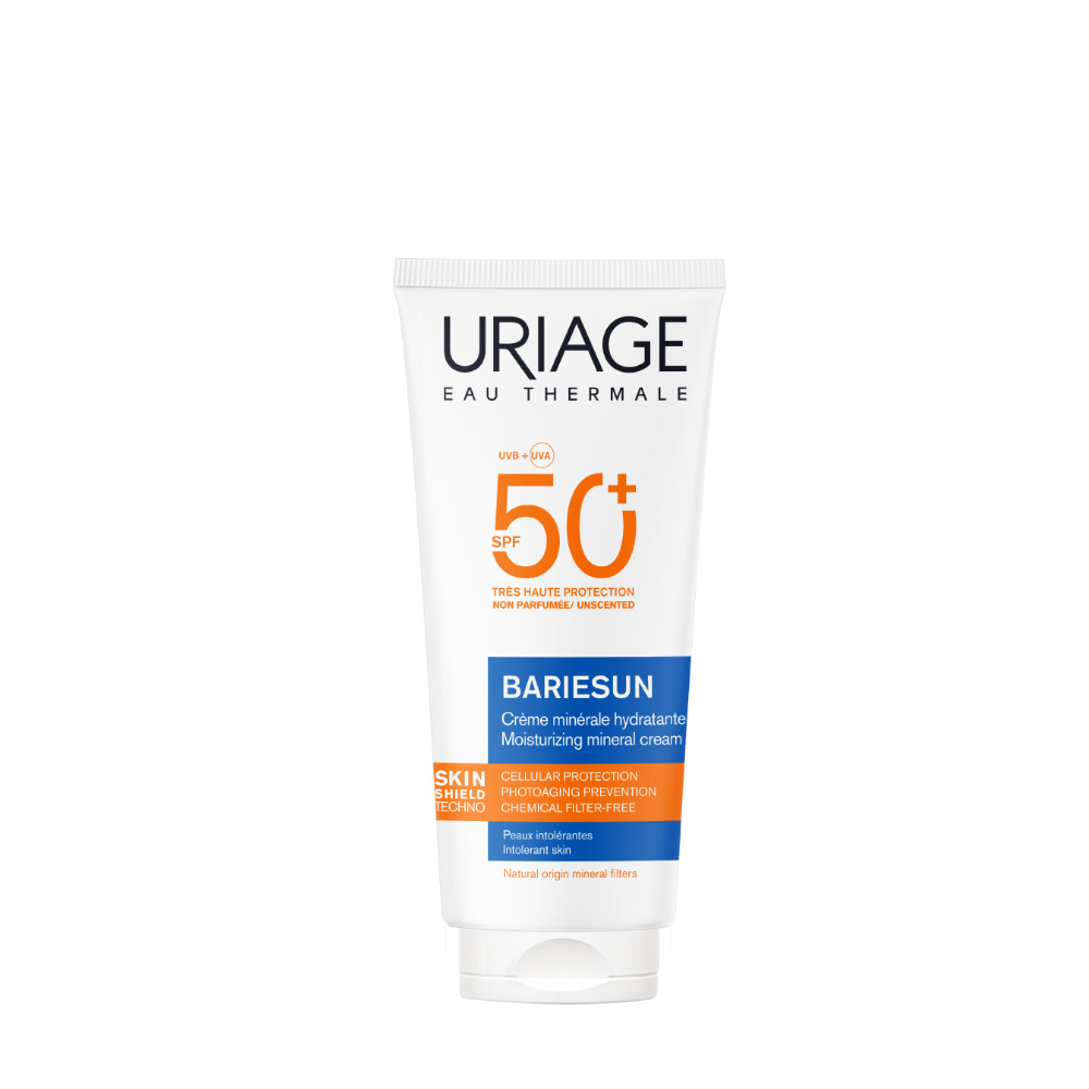 Uriage - Bariésun Crema Minerale SPF50+ Protezione Solare Viso E Corpo Per Pelle Intollerante 100 ml