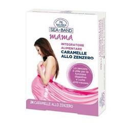 Seaband Nauseal Control Mama Caramelle Zenzero 24 Pezzi