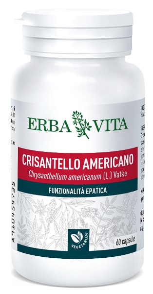 Erba Vita Crisantello Americano Integratore Fegato 60 Capsule