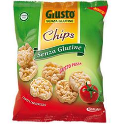 Giusto Senza Glutine Chips a Pizza Snack Salato 30 g