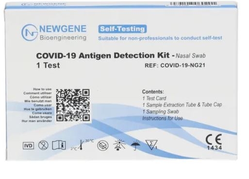 TEST ANTIGENICO NEWGENE AUTODIAGNOSI TAMPONE RAPIDO 1PEZZO