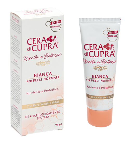 Cera di Cupra Bianca Pelle Normale Crema Nutriente Protettiva Tubo 75 ml