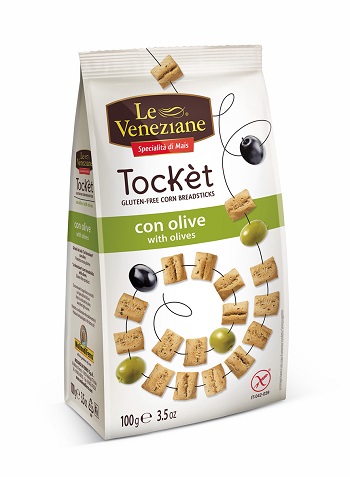 Le Veneziane Tocket Mini Grissini Con Olive 100 g