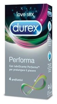 Durex Performa Preservativi Ritardanti 4 Pezzi