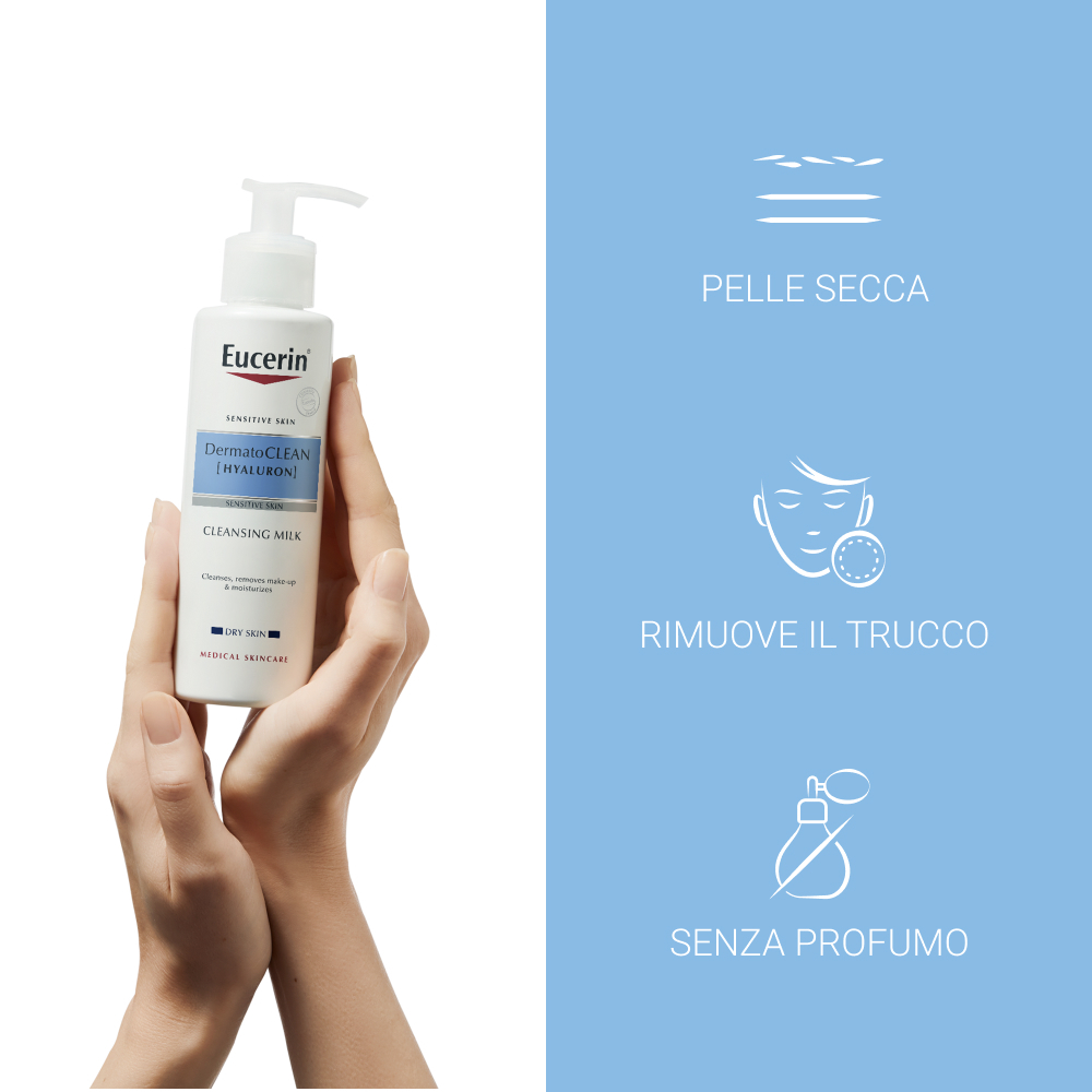 EUCERIN DERMATOCLEAN MILK200ML