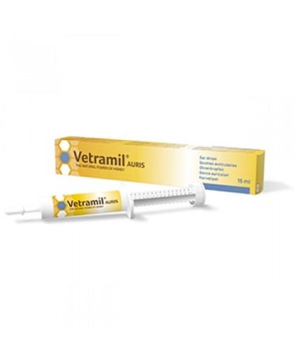 Vetramil Auris Gocce Auricolari Siringa 15 ml Veterinaria