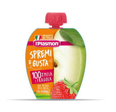Plasmon Spremi E Gusta Mela E Fragola 100 ml