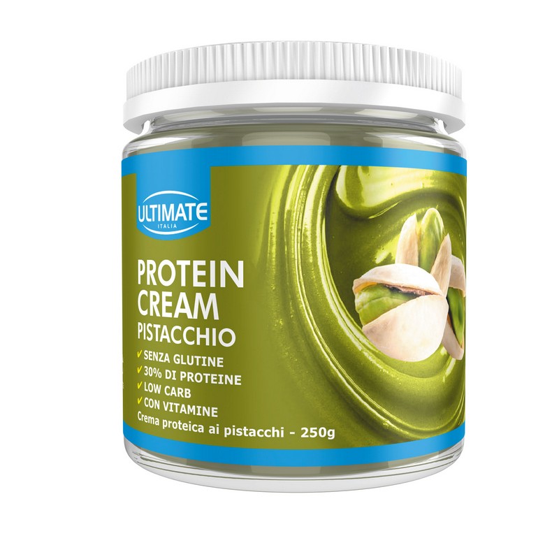 Ultimate Italia Protein Cream - Crema Proteica Spalmabile Gusto Pistacchio 250 g