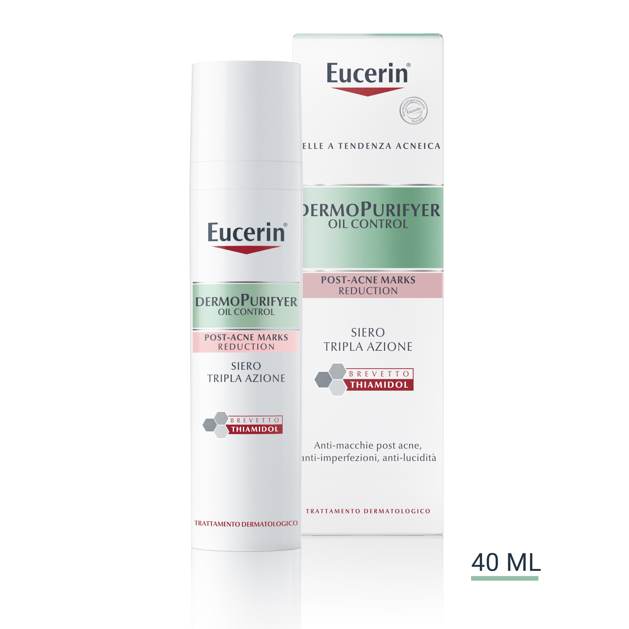 EUCERIN DermoPurifyer Siero Triplo Effetto per pelli con tendenza acneica - 40ml