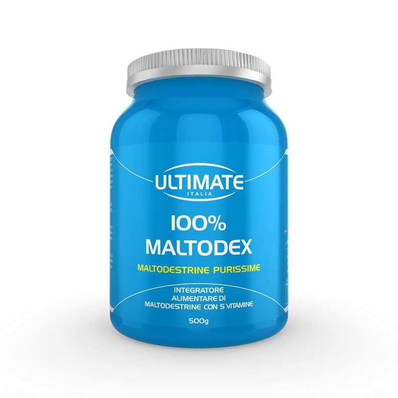 Ultimate Italia 100% Maltodex - Integratore Di Maltodestrine Purissime 500 g