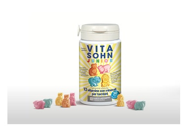 VitaSohn Junior Integratore Multivitaminico Minerale Bambini 90 Compresse