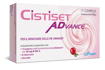 Cistiset Advance Integratore 15 Compresse
