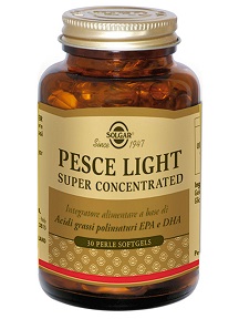 Solgar Pesce Light Super Concentrated Integratore Colesterolo 30 Perle