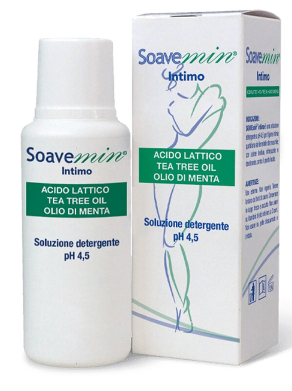 Soavemin Intimo Detergente Lenitivo pH 4.5 250 mL