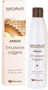 Naturviti Argan Emulsione Leggera Emolliente 250 ml