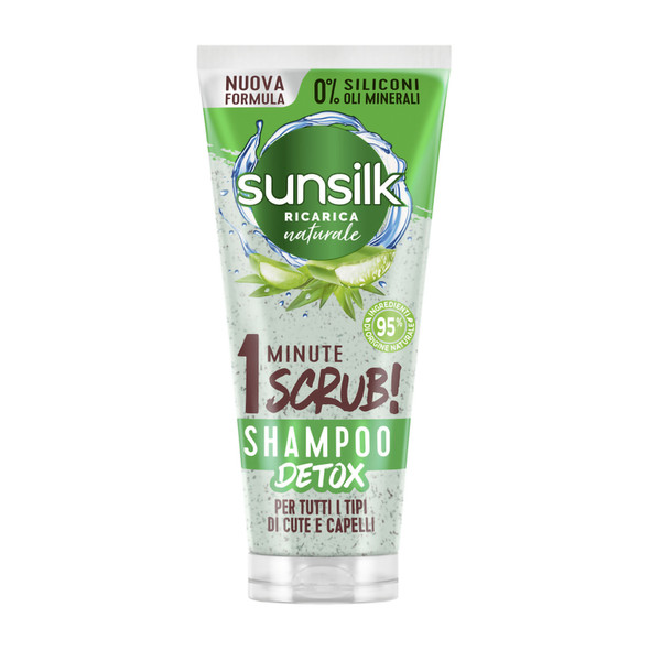 SUNSILK SHAMPOO SCRUB ALOE VERA 20
