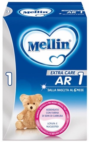 Mellin AR 1 Latte In Polvere Anti Reflusso 600 g