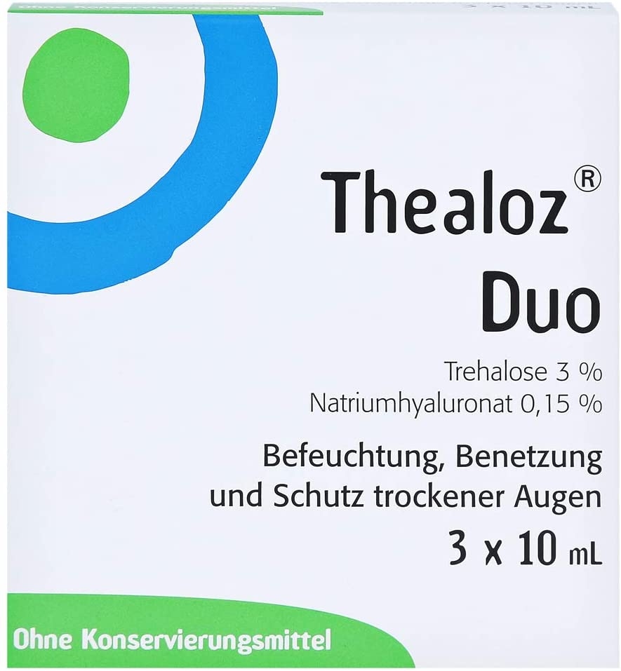 Thealoz Duo Collirio Lubrificante 3 Flaconcini da 10 ml