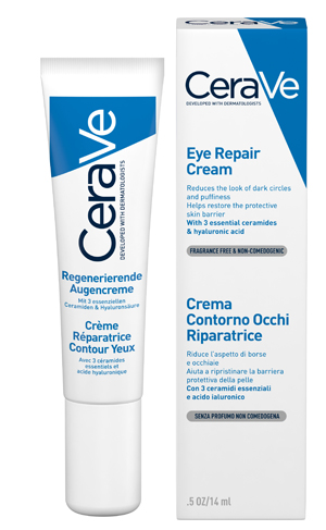 CeraVe Crema Contorno Occhi Riparatrice con acido ialuronico 15 ml