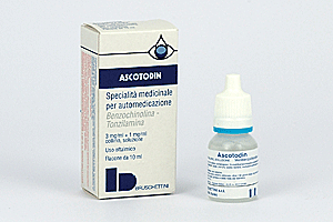 Ascotodin N-metilbenzochinolina metilsolfato Collirio Flacone 10 ml