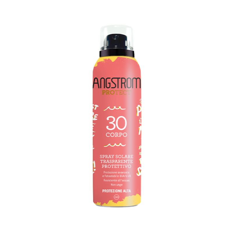 Angstrom Protect - Spray Solare Trasparente Protettivo SPF30 Corpo 200 ml