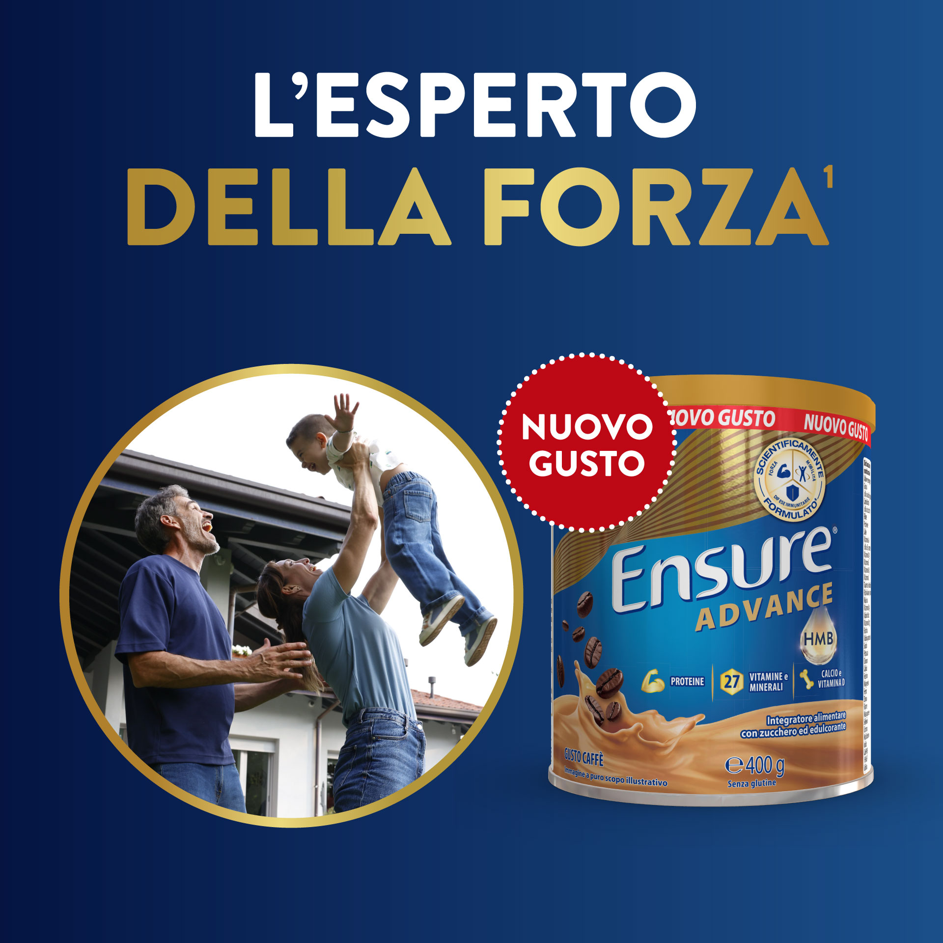 ENSURE ADVANCE CAFFE' 400G