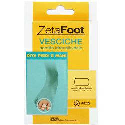 Zeta Foot Vesciche Cerotto Idrocolloidale Per Dita Mani Piedi 5 Pezzi