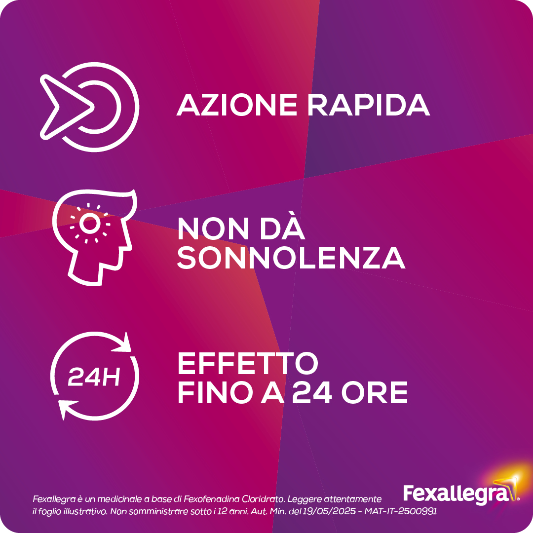 Fexallegra Antistaminico - 10 Compresse Rivestite Contro i Sintomi della Rinite Allergica