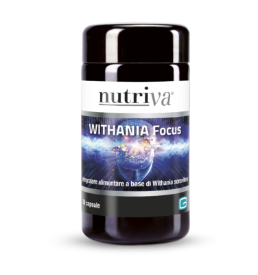 NUTRIVA Whitania Focus 30 Compresse Benessere Mentale Stress Affaticamento