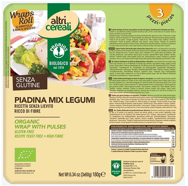 ALTRICEREALI PIADINA MIX LEGUM