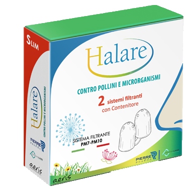 Halare Sistema Filtrante Contro Pollini E Microrganismi Taglia S 2 Pezzi