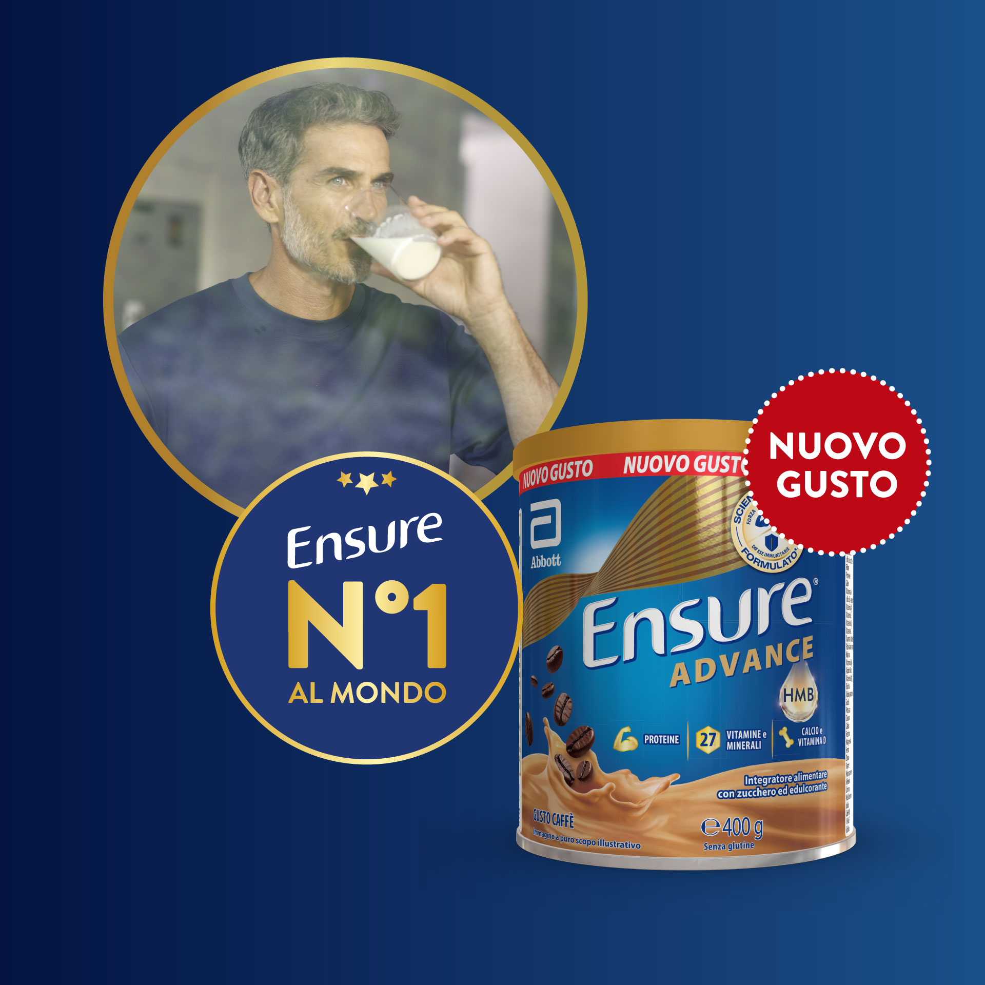 ENSURE ADVANCE CAFFE' 400G