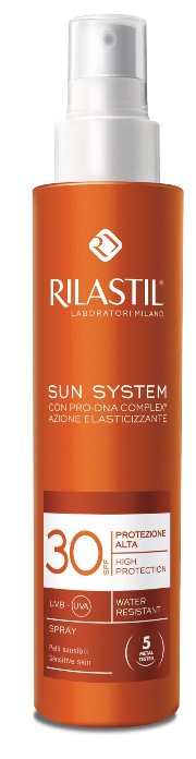 Rilastil Sun System Spray Solare SPF 30 Protezione Corpo 200 ml