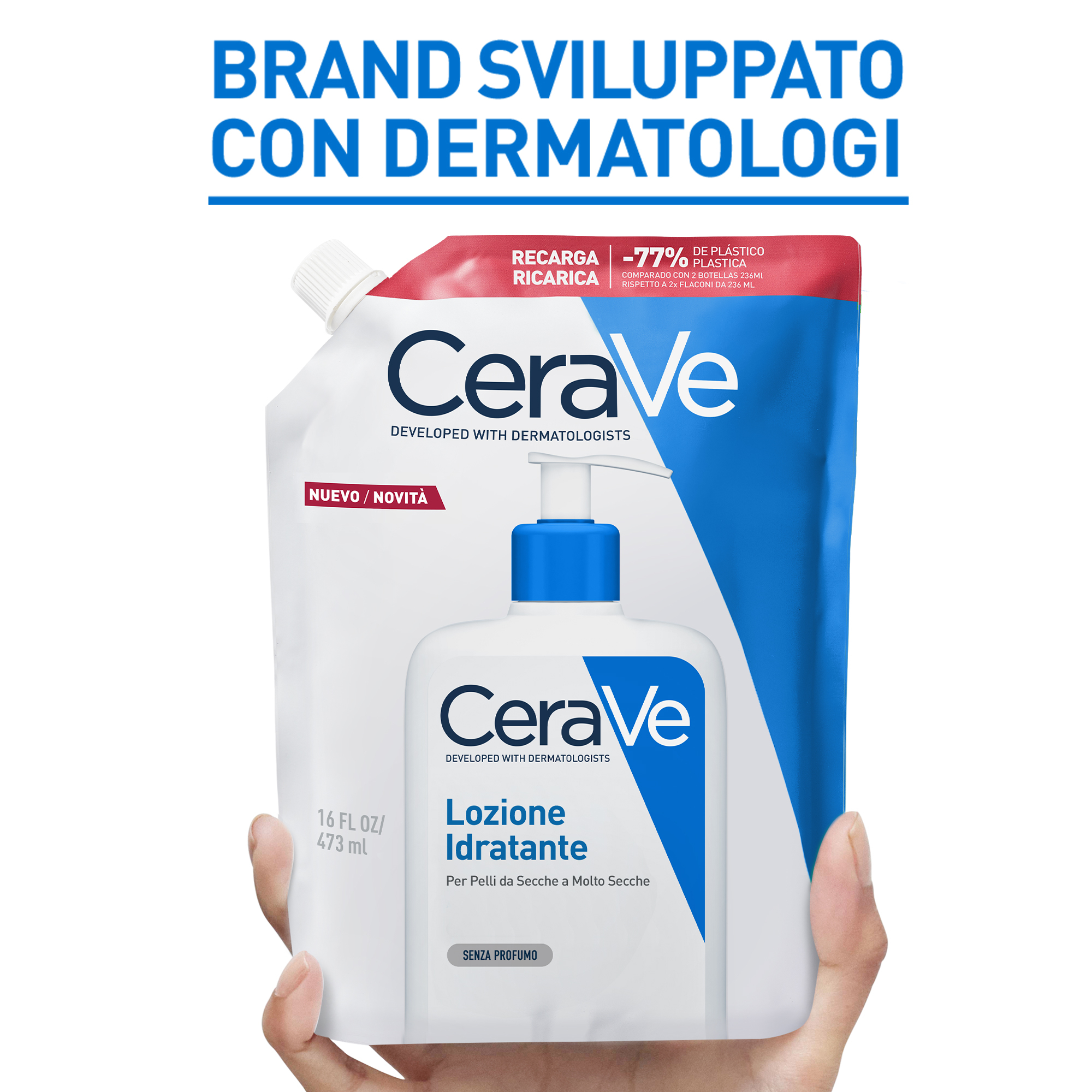 CERAVE RICARICA LOZIONE IDRATANTE - 473ML