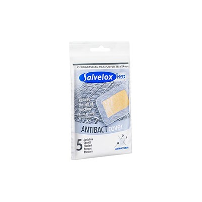 Salvelox Med Antibact Cover Cerotti Antibatterici 5 Pezzi