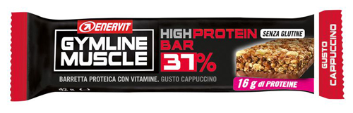 GYMLINE PROT BAR 37% CAPPUCCIN