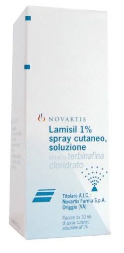 Lamisil Spray Cutaneo 1% Terbinafina cloridrato Flacone 30 ml