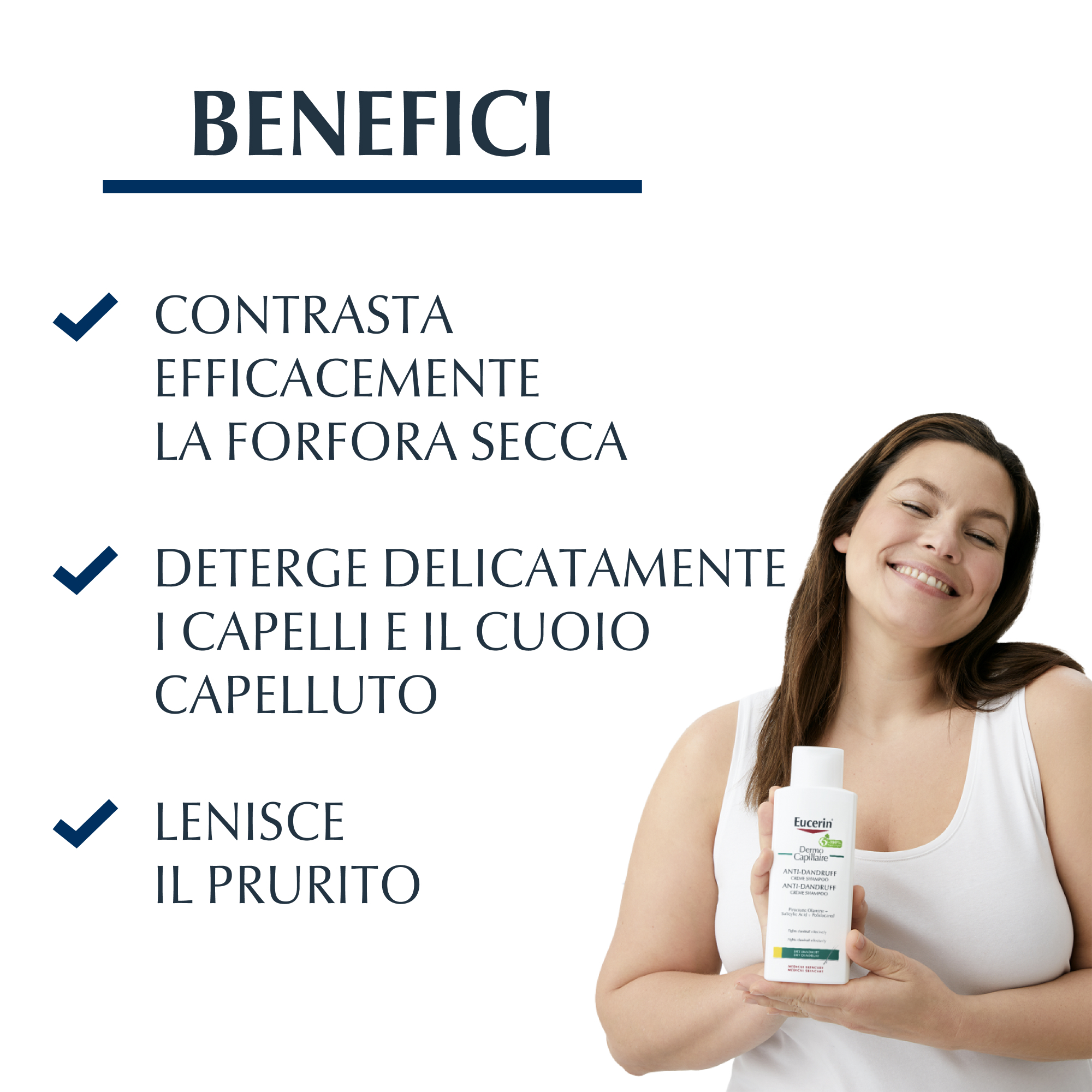 EUCERIN SHAMPOO CREMA A/FORF SEC