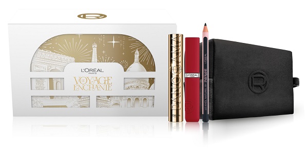 L'Oréal Paris Natale Beauty Regalo Make Up con Mascara Panorama, Rossetto Infallible Matte Resistance e Matita Occhi Paradise Le Khol