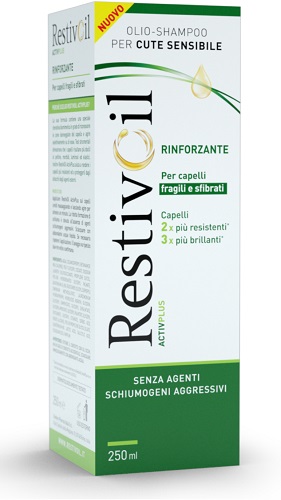 Restivoil Activ Plus shampoo rinforzante per cute sensibile anticaduta 250ml 
